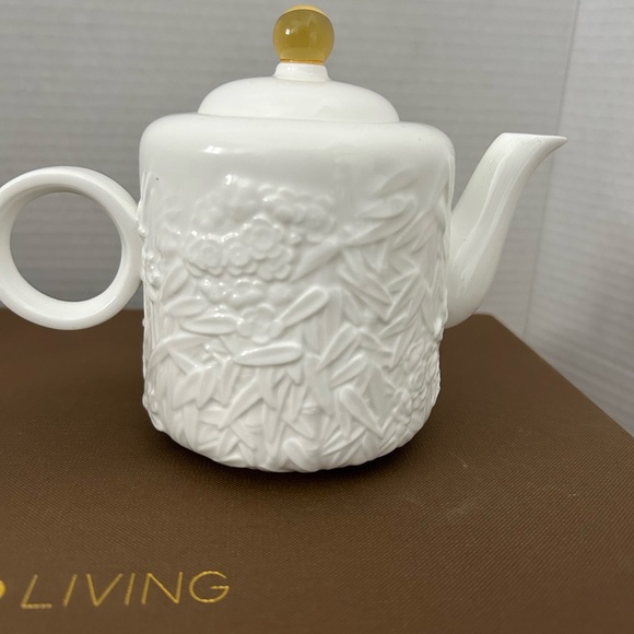 Liuli Living Four Seasons Of Leisure Bone China Coffee And Tea Set. New In Box - Picture 12 of 16
